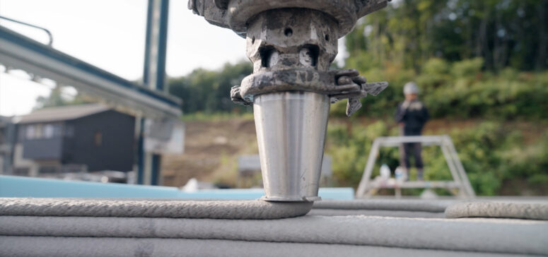 「蟻塚」から「未来」へ。次の世代の技術と建物